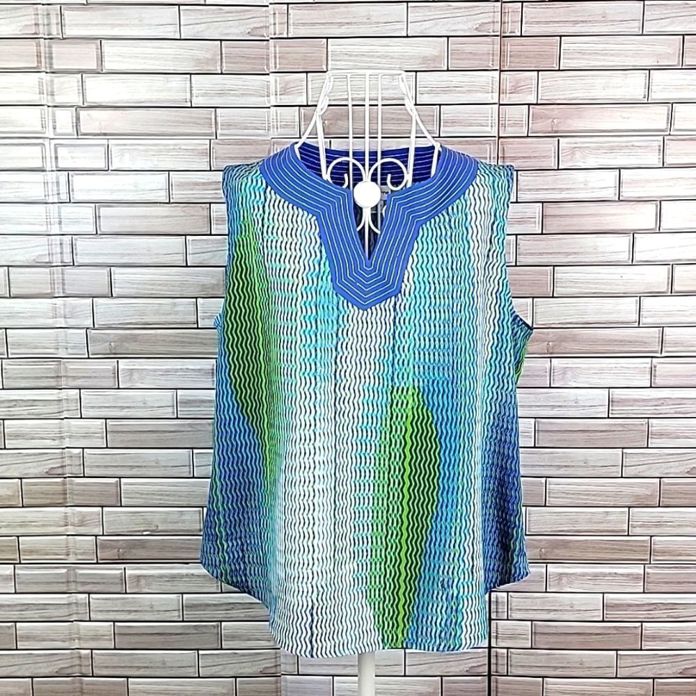 Liz Claiborne sleeveless blouse Size PL